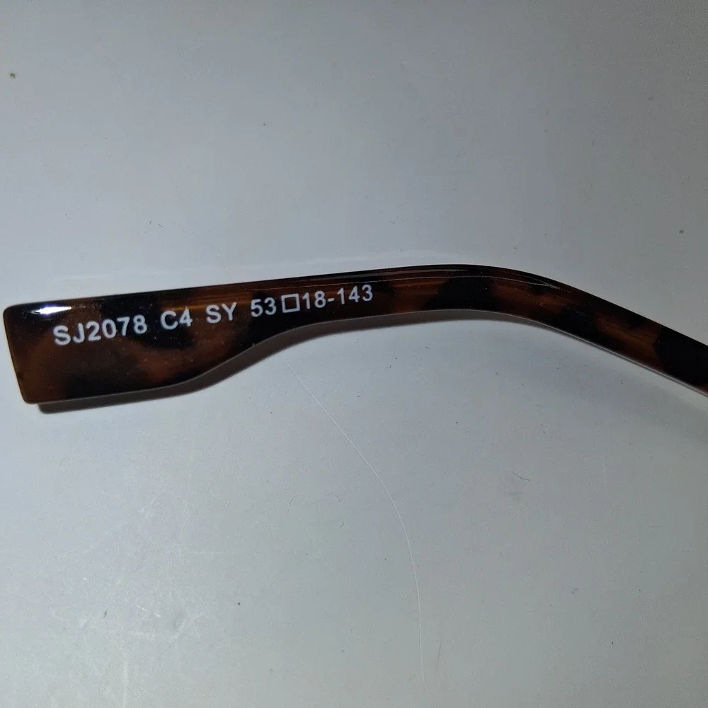 SOJOS Sunglasses Women's Tortoise Brown Rose Gold Mirrored Aviator UV400 53mm